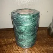 Waxed Rooster Tie String dark Green 500 meters 546 Yards Hilo Para Amarar Gallos