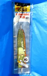 NEW 1 package EZ FOIL Aluminum corn roasting bags 10 ct 3.5"X12" long SEALED MCM