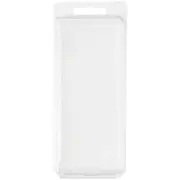 Collecting Warehouse Clear Plastic Clamshell Container, 5.19"H x 2.19"W x 2.38"D
