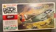 Hasegawa Thunderbolt P/47D Razor Back 1:72 Scale Airplane Model JAPANESE