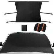 Car Windscreen Snow Cover Windshield Anti Frost Cover Sun Shade Shield Dust Protector