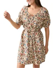 Faherty Carmel Linen-Blend Dress
