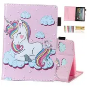 for Amazon Fire HD 8 & Fire HD 8 Plus Tablet (12th/10th #00 Smile Unicorn
