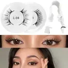 No Glue Required Manga Lashes Natural Wispy Lashes DIY Eyelash Extension Women