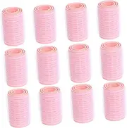 OSOLADY 12pcs Self Grip Hair Rollers for DIY Wavy Styles Durable Curling Tools for All Hair Types Lightweight Convenient for Wet Dry Textures