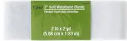 Dritz Notions 2" White Dritz Elastic Soft Waistband