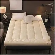 Thick futon Mattress, Portable Guest Sleeping pad, Foldable Student Dormitory Mattress, Single Double Mattress, Full Size Camping mat