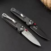 6.5'' New M390 Blade Carbon Fiber Handle AXIS Lock Folding Pocket Knife 485CF