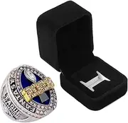guancrown 2023 Fantasy Football Championship Ring Trophy Award Prize Sport MVP Winner FFL League Champion Ring With Box