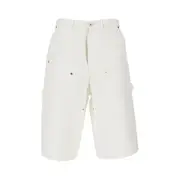 [WALES BONNER] WALES BONNER 'Kingston' cotton and viscose shorts Man 46 46 White