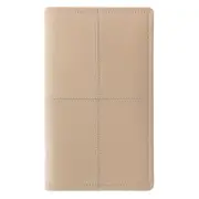 Filofax Classic Stitch Soft Travel Wallet Boarding Pass Storage Holder Peach