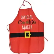 Official Cookie Maker Christmas Adult Apron, 29-1/2-inch