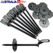 20X Solar Panel Clips Pins Pigeon Wire Proofing Bird Protection Wire Mesh Secure