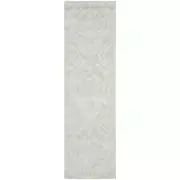 Safavieh Hand Tufted Bella SILVER/IVORY Wool Runner Rug 2' 3 x 12'