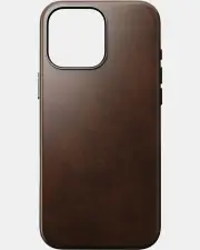 Nomad Traditional Horween Leather Case for iPhone 16 Pro Max - Brown