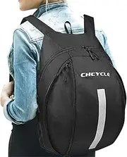Waterproof Motorcycle Helmet Backpack - Large Capacity Cycling Storage Bag | Lightweight Black Travel Bag for Motorbike, bicycl, Camping, Outdoor Sports & Commuting | & Stylish