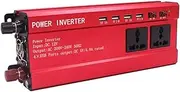 Power Inverter for Car 12v Dc to 220v Ac Inverter USB Charging Overload