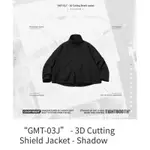 黑2 “GMT-03J” - 3D CUTTING SHIELD JACKET - SHADOW