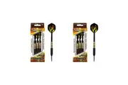 24pc Formula Sports 20g Frontier Black Brass Barrel Dart Tempered Steel Point