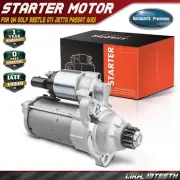 ✅ Starter Motor for Volkswagen Atlas Beetle Golf GTI Jetta Passat 1.1KW CCW 13T (for: Volkswagen)