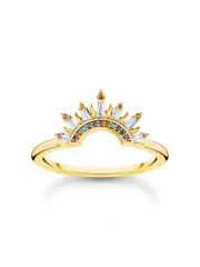 Thomas Sabo TR2456-488-7-54 Gold-plated ring sunbeams