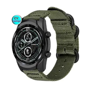 Ticwatch Pro 3 GPS 錶帶 尼龍錶帶 Ticwatch S2 錶帶 Ticwatch 智能手錶 替換帶