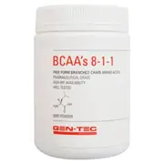 Gen-Tec BCAAs 8-1-1 | 500g / Unflavoured