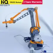 3D Printed Robot Arm Kit Mechanical Arm w/ Stepper Motors Air Pump & Belt Pulley