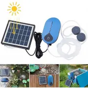 Auto Day/Night Solar Powered Oxygenator Air Pump Oxygen Aerator Fish Pond Pool