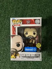 Bam Bam Bigelow 119 WWE Funko Pop! Vinyl Figure Exclusive GITD Exclusive