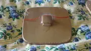 Longaberger Small Desktop Diskette Basket Warm Brown WoodCrafts Lid #50067