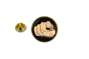 pins pin's badge metal lapel hat button finger