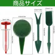 6Pcs Mini Sowing Seed Dispenser Sower Set Manual Handhold Seedlings Dibber xicmz