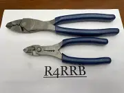 Snap-on Tools USA NEW POWER BLUE Crimper Stripper Plier Lot Set PWCS7ACF 29ACF