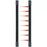 SECO-LARM E-9660-8B25 IR Curtain Sensors for Indoor/Outdoor Access Control, 25f