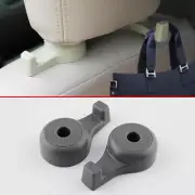 Gray Car Seat Headrest Catch Accessories Rotatable Hanger Holder Hook Pothook (for: Fiat)