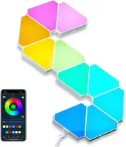 Triangle LED Lights APP Controlled, RGBIC Gaming Lights for Gaming Room Setup DI