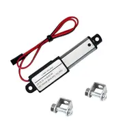 Electric Micro Linear Actuator - 1.2" Stroke, 64N/14.4lb, Speed 0.6inch/s Mini Waterproof Motion Actuator Small 12V DC Black Silver