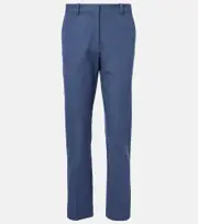 [Joseph] Joseph Coleman cropped gabardine slim pants AU 4 blue