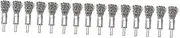 minkissy 3sets Handheld Electric Drill Brush Head Stainless Wire Brush Buffing Test Tube Brush Derusting Grinding Head Brush Head Accessory Polishing Head Useful Stainless Steel Wire 5pcs*3