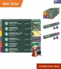 By Nespresso Coffee Pods Variety Pack 60 Capsules 10 of each flavour