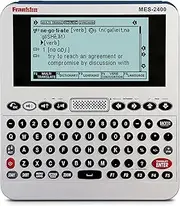 Franklin MES-2400 Digital Talking Dictionary, Multi-Language Translator, Talking Phrase Book & More