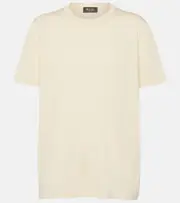 [Loro Piana] Loro Piana Angera cotton T-shirt AU 14 yellow
