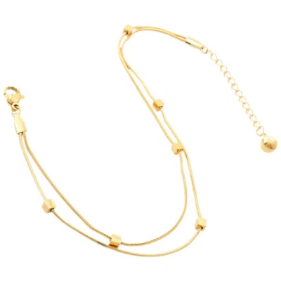 Titanium Steel Anklet Chain Miss Jewelry for Women Girls Bracelet