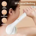 Electric Body Bath Brush, Long Handle Back Scrubber Shower Brush For Shower