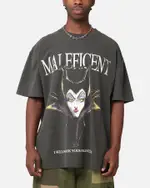 [AMERICAN THRIFT] American Thrift Disney Maleficent Heavy T-shirt Black Wash - Size M M Black Wash