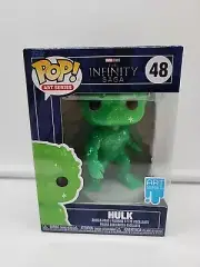 Funko Pop! HULK 48 Marvel The Infinity Saga ART Series Bobble-Head Vinyl Figure