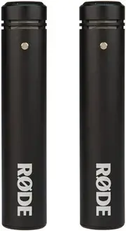 Rode M5 Matched Pair Matched pair of compact 1/2" cardioid condenser microphones.