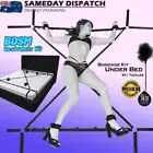 BDSM Under Bed System Restraint Bondage Kit Handcuffs AnkleCuffs Tickler Sex Toy