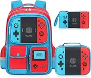 [TILYTADLY] School Backpack For Boys - Gamer Backpack For Middle-School Elementary Bookbag
